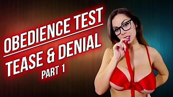 OBEDIENCE TEST - TEASE and DENIAL - PT 1 - Preview - From the Creator ImMeganLive MeganLive IML IMLproductions IMLprods